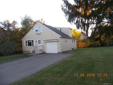Right side of the house