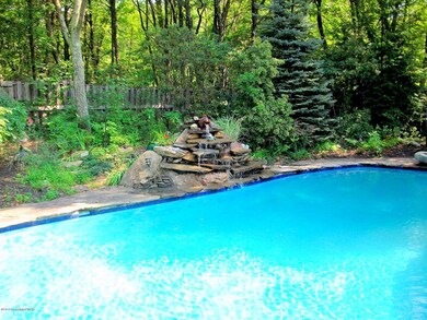 Pool with Waterfall