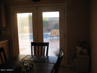 Dining Area & Doors to back