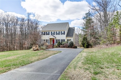 Beautifully situated on 2.06 acres in a park-like