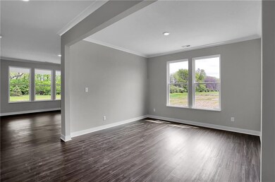 Space can make a great dining room or flex area!