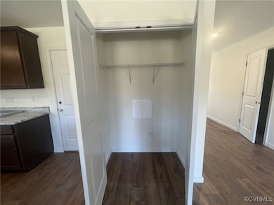 View of coat closet