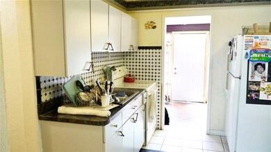 Looking into kitchen from living room.