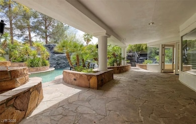 View of patio