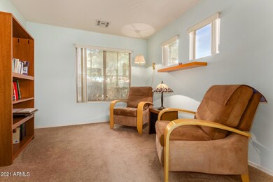 Downstairs den
