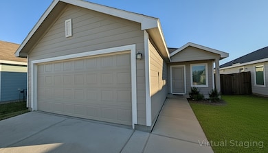 View of front of home featuring driveway