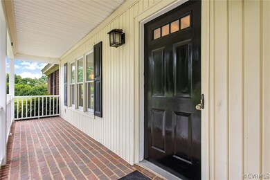 Relax on the brick porch!
