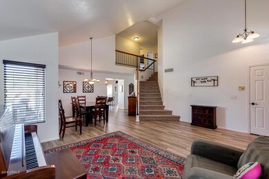 Combined Living and Dining Area