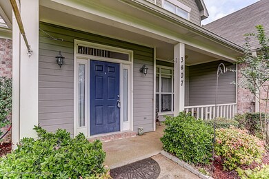 Welcoming front porch