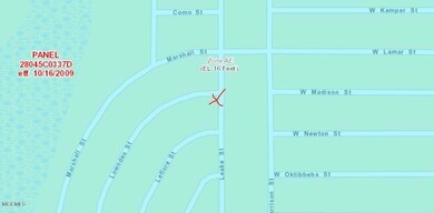 Lot 25 Lowndes flood map