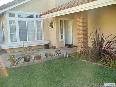 Up close view of front court yard