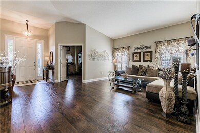 Your home office just off the formal living room.