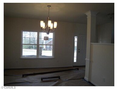 Dining Room - Dramatic Dining Room with 1/2 Wall o