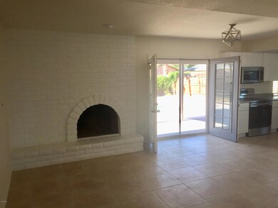 Neutral tile and paint throughout!