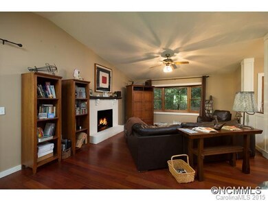 wood fireplace in living room