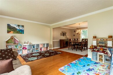Right from front door.  Living Room looking to Din
