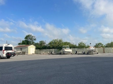 Parking area for boat trailers