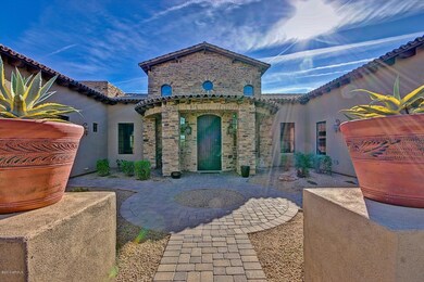 Front door / Courtyard view