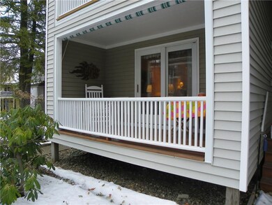 First floor porch.
