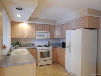 Kitchen. GAS RANGE AND REFRIGERATOR STAY!