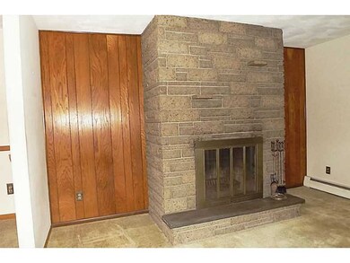 Living Room. fireplace