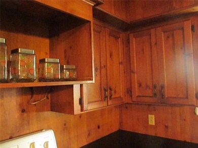 Detailed custom cabinets.
