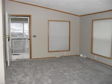 Living Room with entry to Front Porch