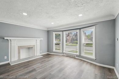 Living room area w/fireplace area