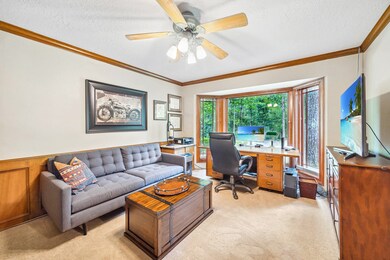 The study is an ideal space for working from home,