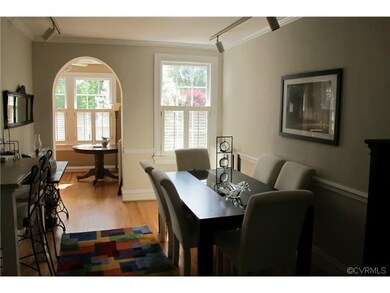 Dining Room with Access to Kitchen and Sun Room
