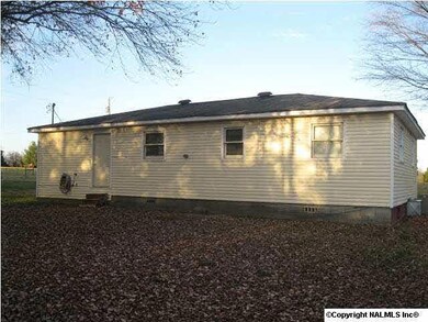 Back of the home. It is very low maintanence.