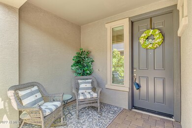 Covered front entry