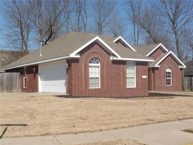 Corner lot, side entry 2 car garage with keyless entry.