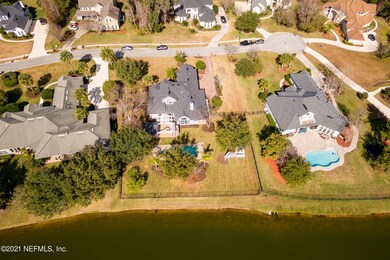 Aerial Back View of Home