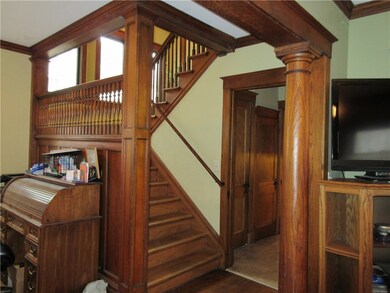 Beautiful wood work throughout.