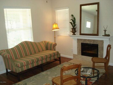 Living room from hallway