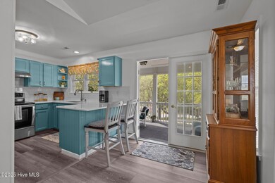 kitchen to screened porch