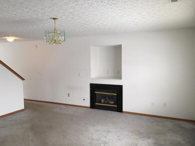 Family room fireplace