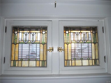 Closer View of Western Facing Stained Glass Window