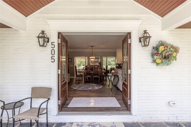 The view as you enter this home. Open concept livi