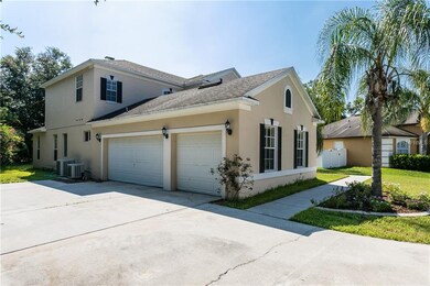 Side View of 3 Car Garage
