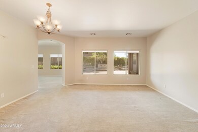 Living Room with view to backyard