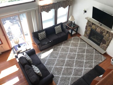 living from loft
