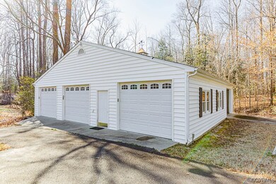 Garage will accommodate six (6) cars!