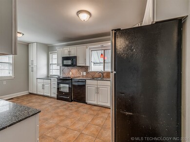 Ample storage with modern appliances.