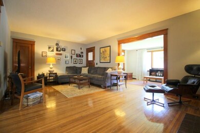 Stunning hardwood floors in the living room