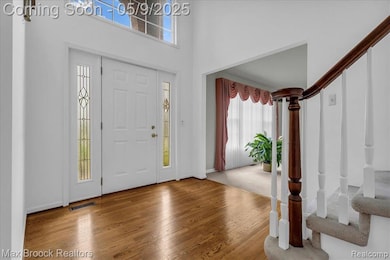 Foyer with lots of natural light