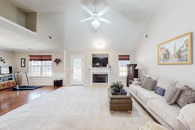 Living Room With Fire Place !