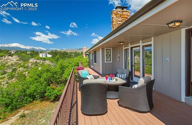 Low maintenance, composite deck spans the back of this 5/3/3 walkout ranch home.