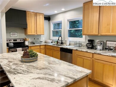 Completely remolded and updated kitchen